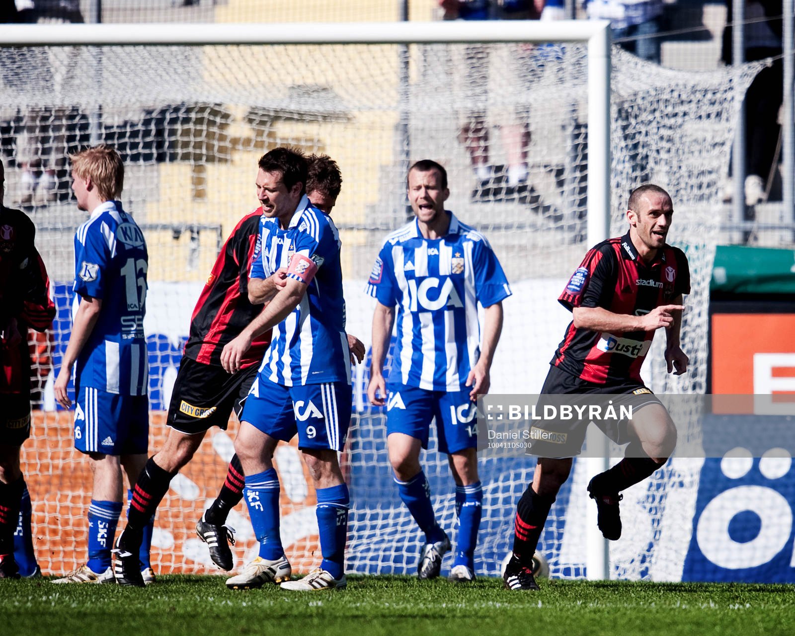 Imad Chhadeh, Brommapojkarna, gör 1-1. Jubel