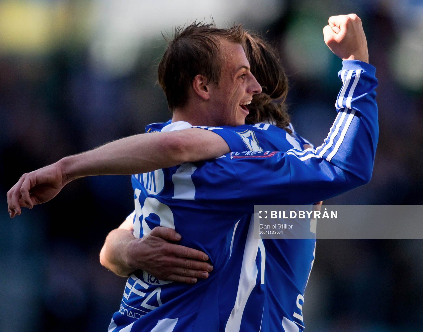 Pär Eriksson, IFK Göteborg, gör 1-0. Jubel