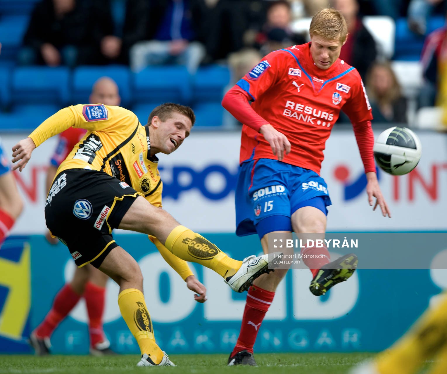 Anders Svensson, Elfsborg och Markus Holgersson, Helsingborg