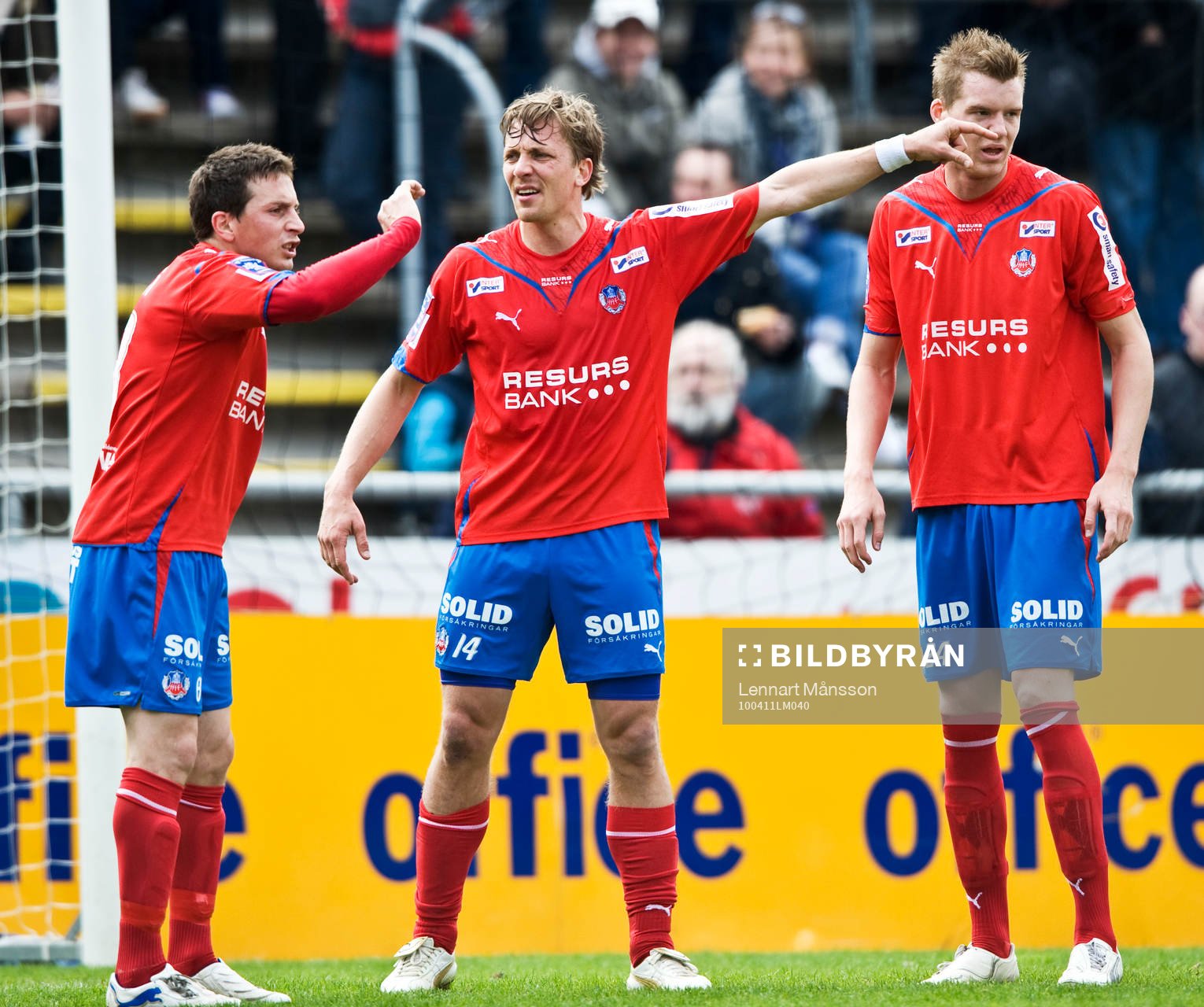 Ardian Gashi, Erik Edman och Marcus Nilsson