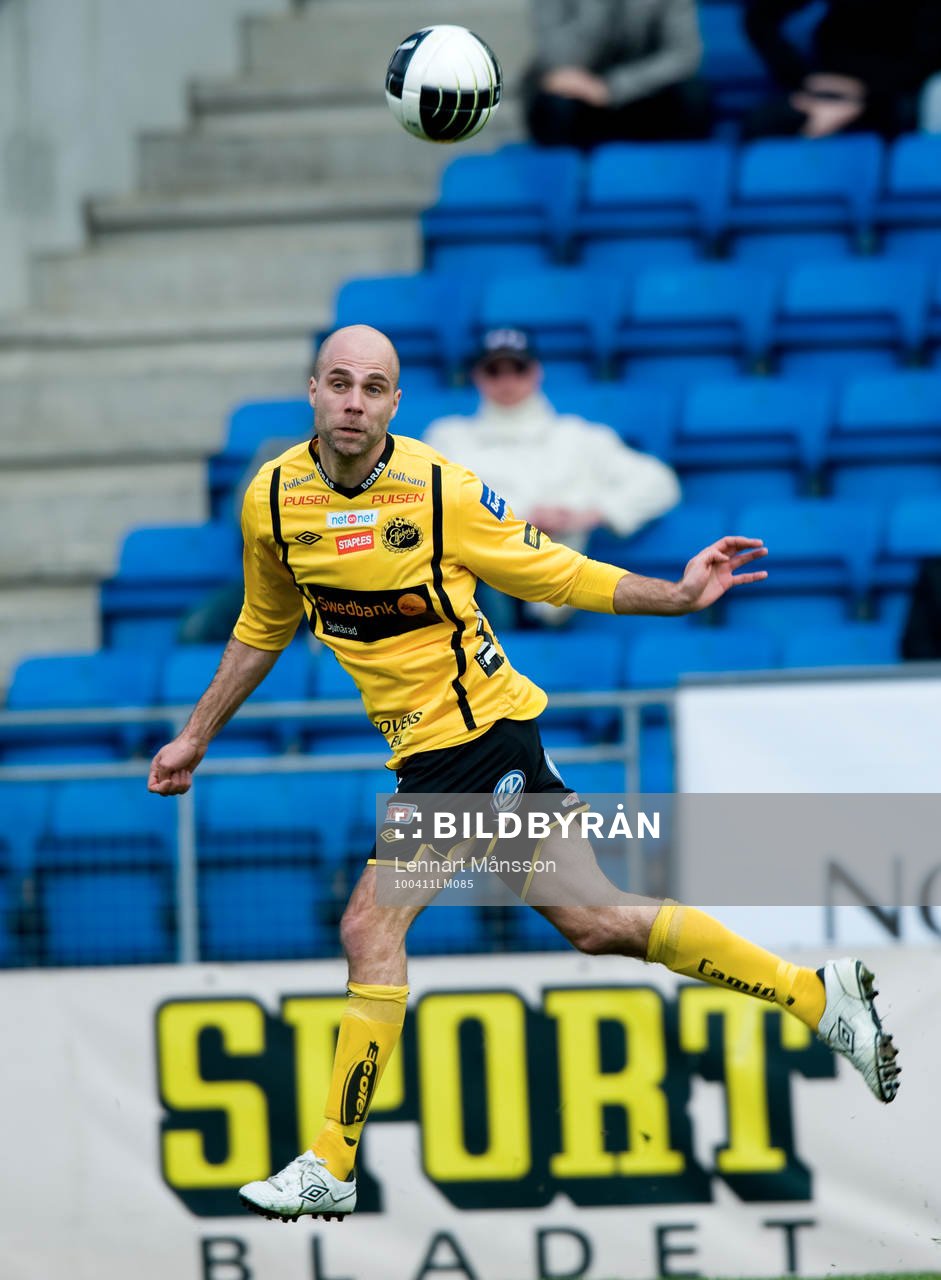 Teddy Lucic, Elfsborg, gjorde comeback i slutet av matchen