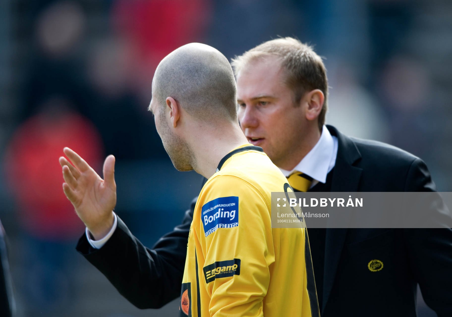 Magnus Haglund, tränare, Elfsborg, släpper in Teddy Lucic