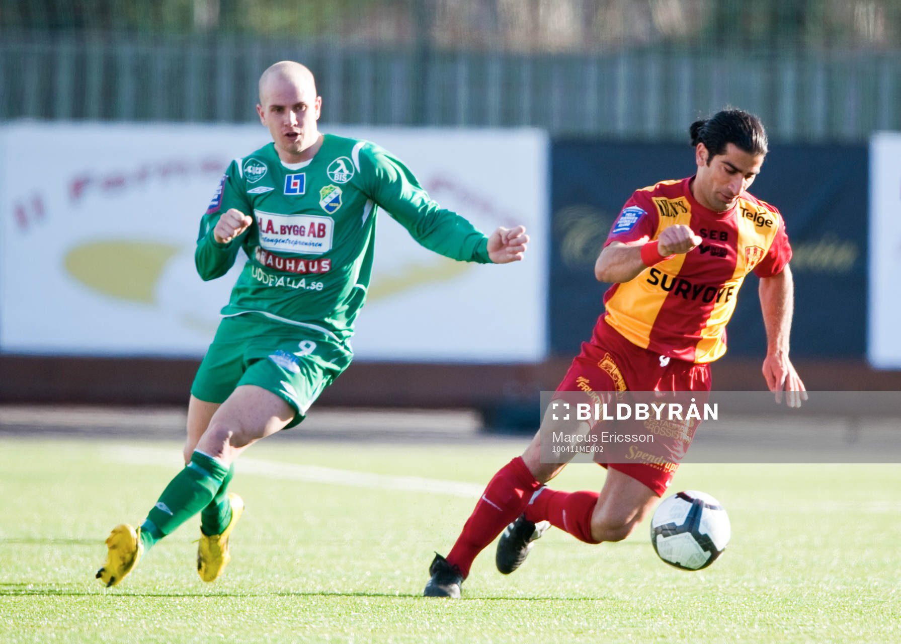 Johan Patriksson, Ljungskile och Abgar Barsom, Syrianska