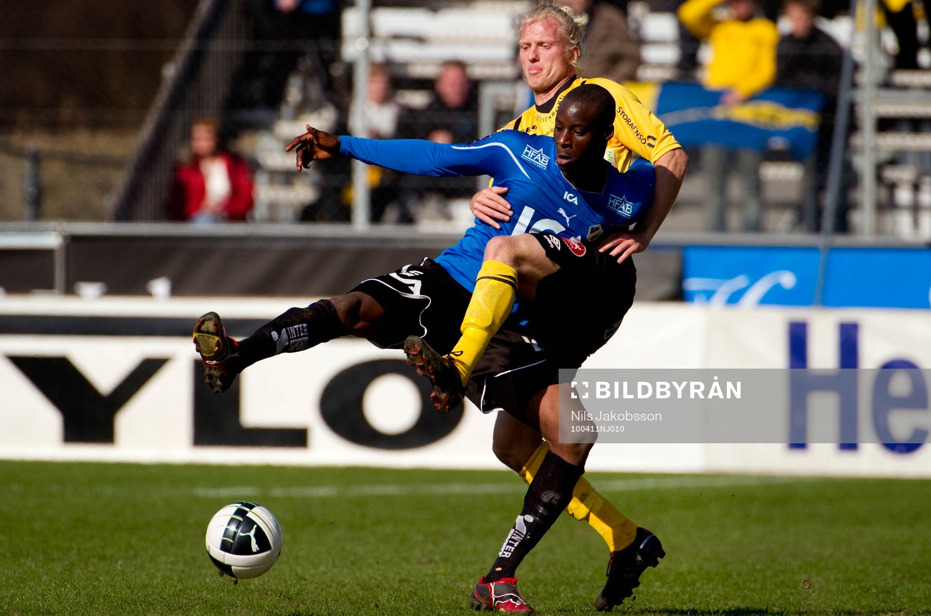 Joe Sise, Halmstad, Robin Cederberg, Mjällby