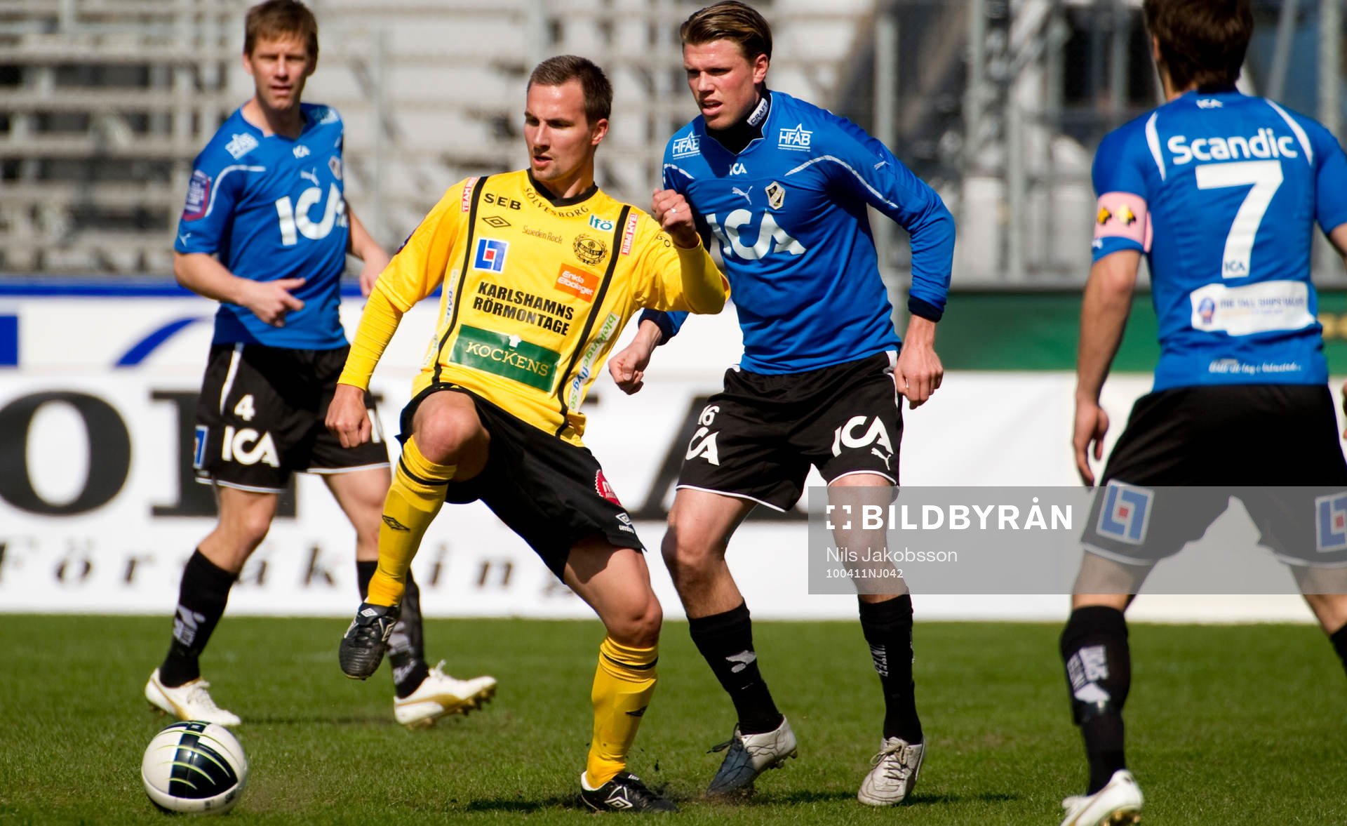 Daniel Nicklasson, Mjällby, Christian Järdler, Halmstad