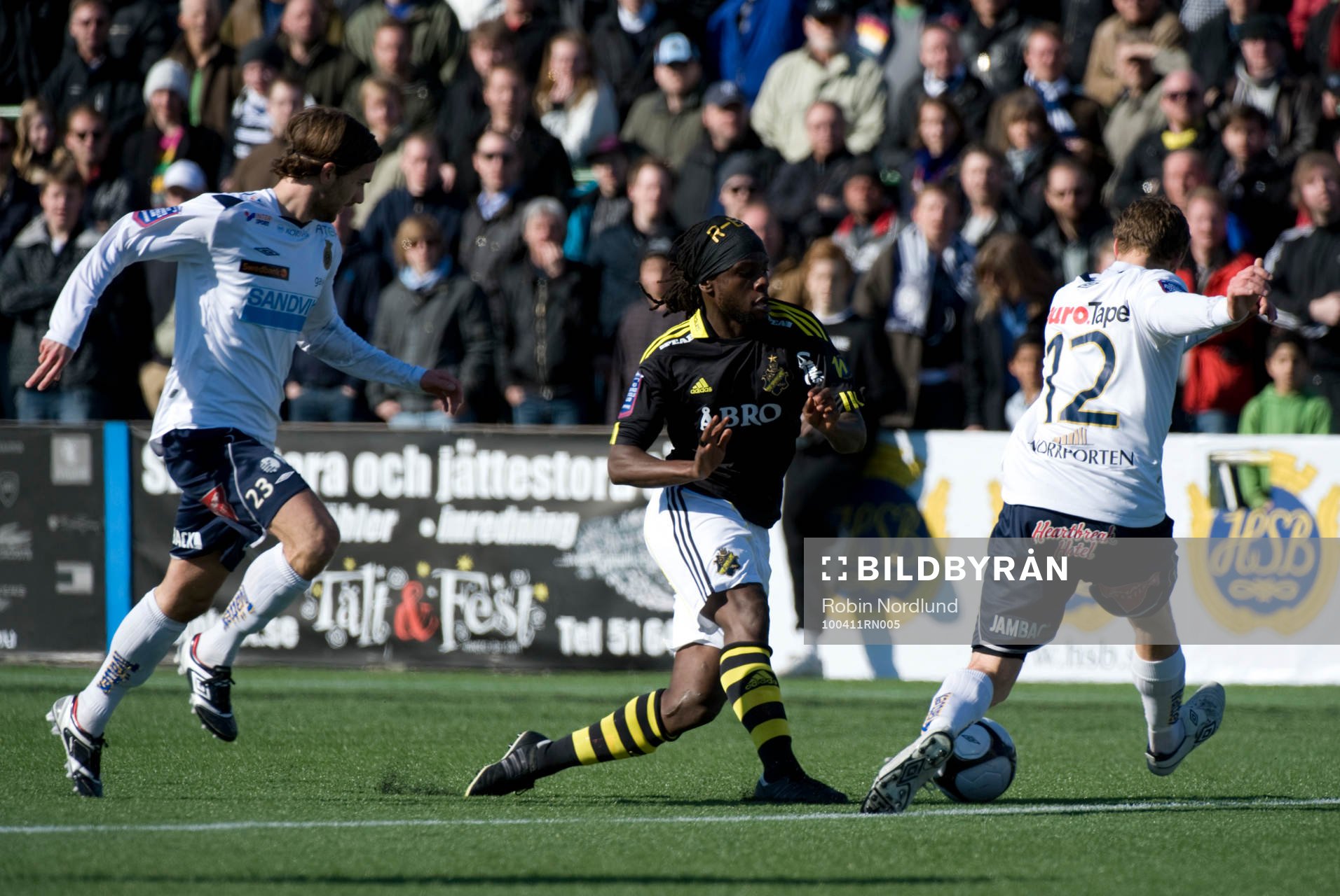 Martin Kayongo-Mutumba, AIK mot Daniel Bernhardsson och
