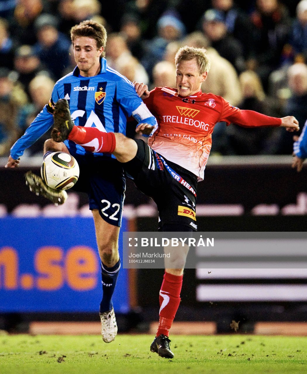 Philip Hellquist, Djurgården, och Magnus Andersson,