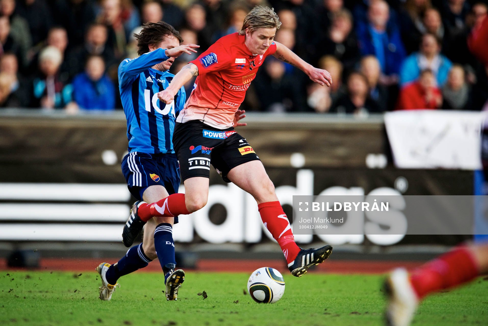 Fredrik Jensen, Trelleborg, dribblar