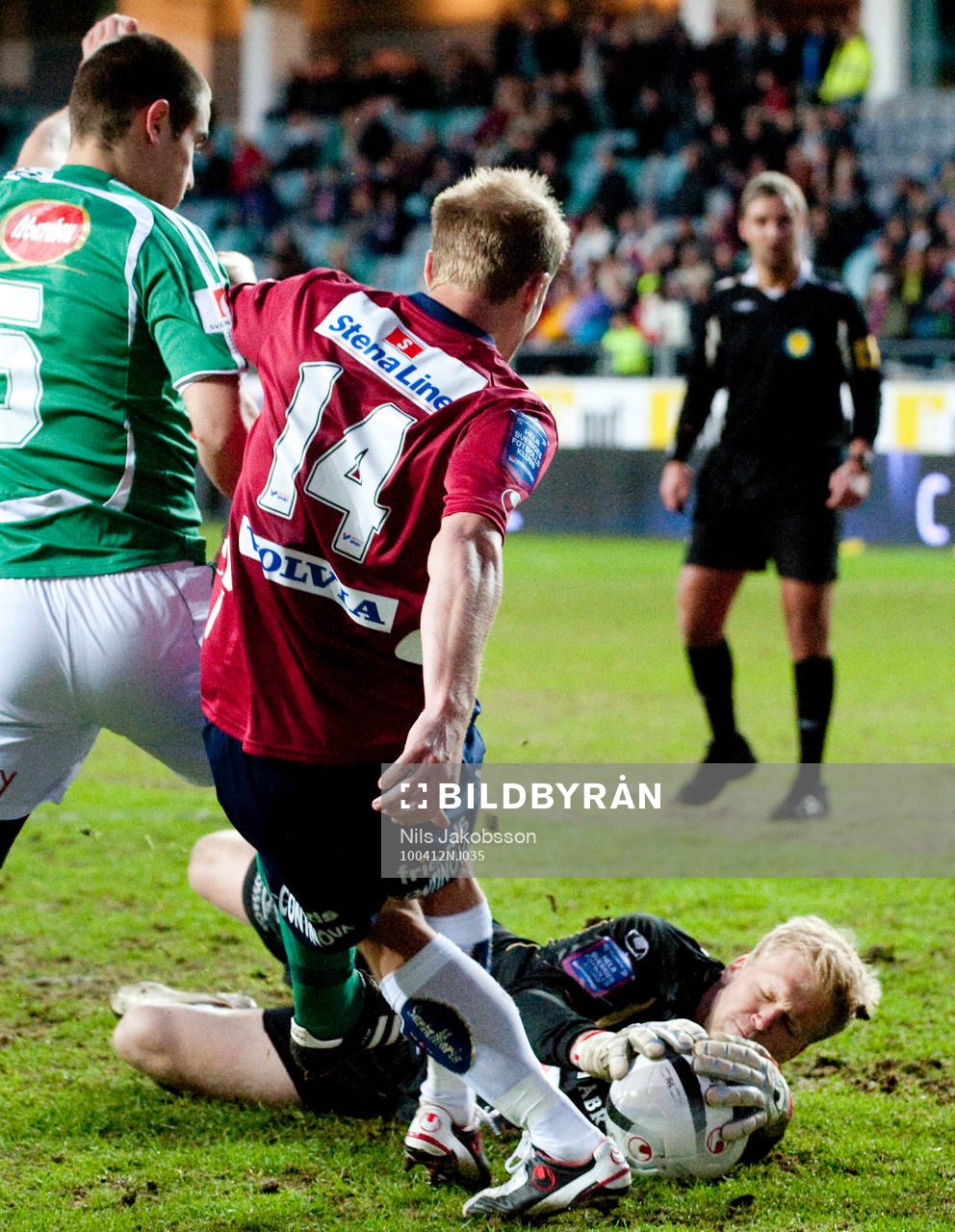 Peter Abrahamsson, målvakt Örgryte