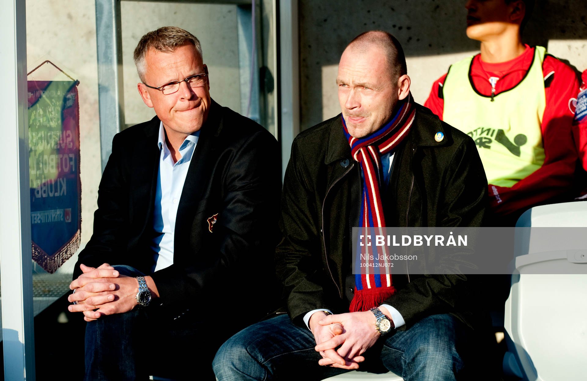 Jan Andersson, tränare, Dick Last, sportchef