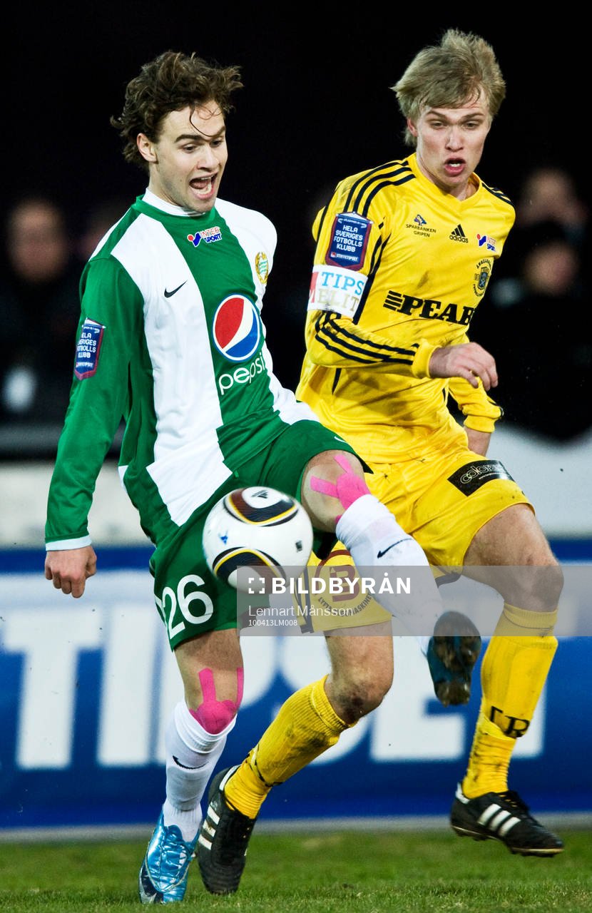Simon Helg, Hammarby och Robin Nilsson, Ängelholm. Tipselit