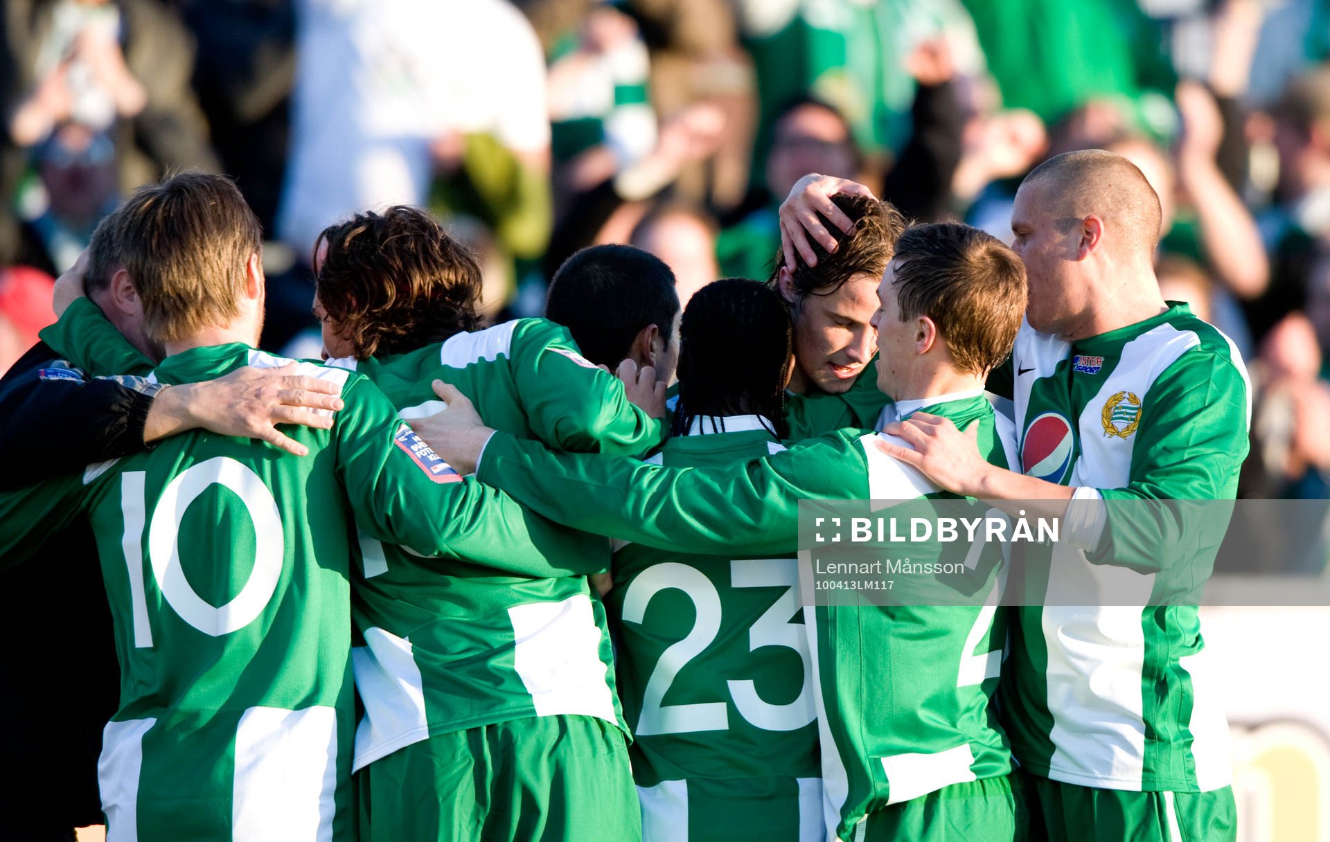 Linus Hallenius, Hammarby, jubel