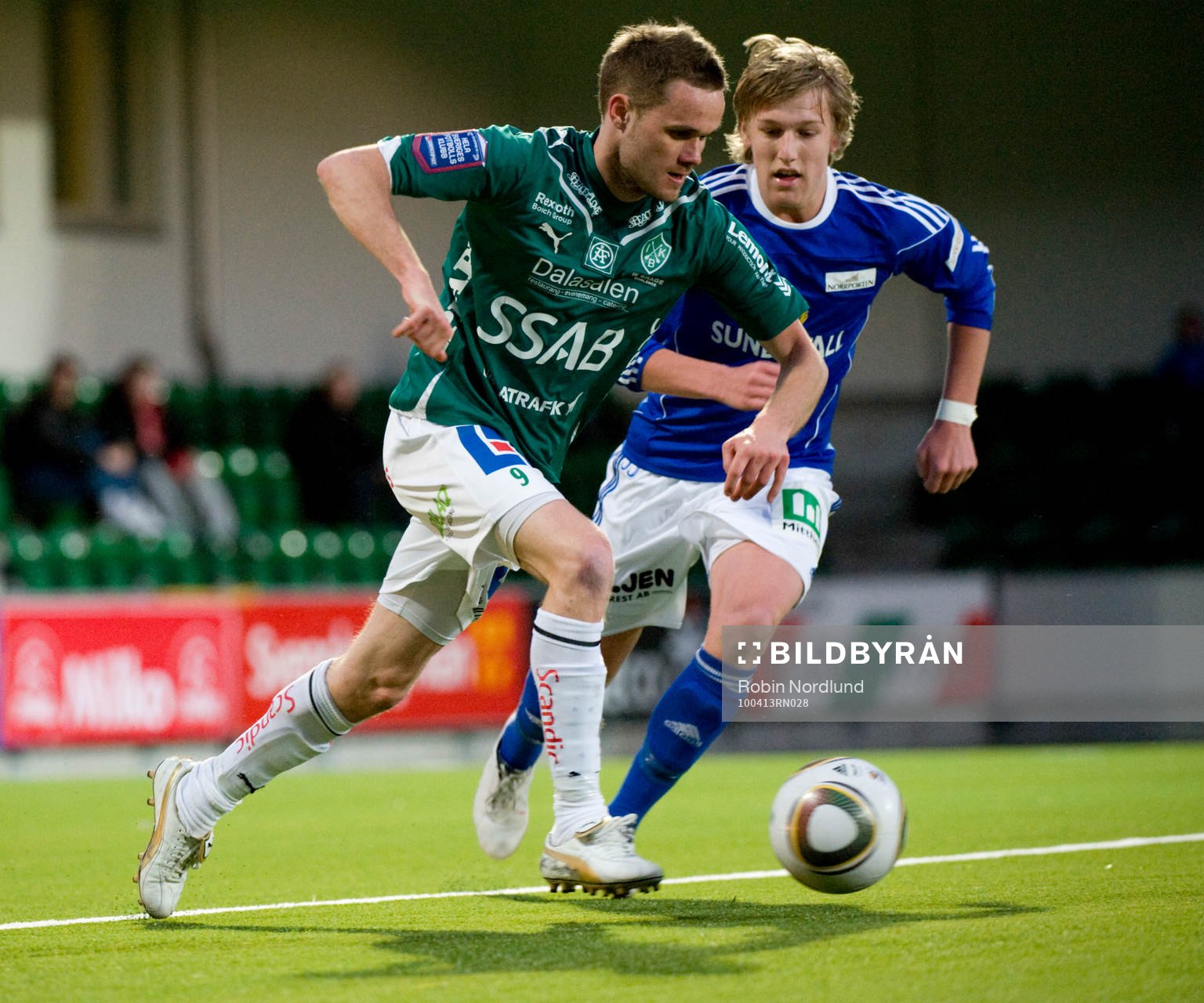 Johan Persson, Brage och Emil Forsberg, Sundsvall
