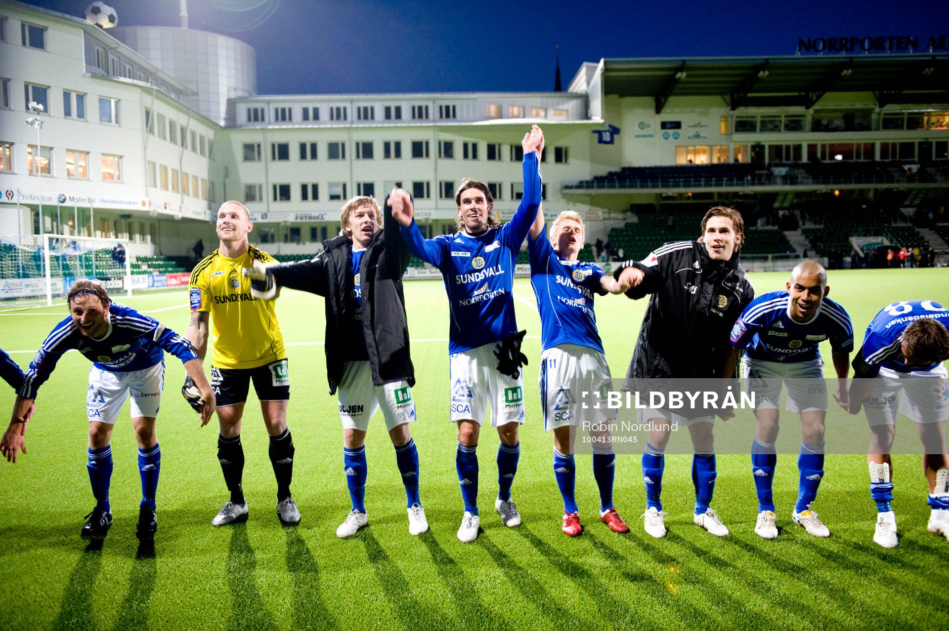  Nuri Mustafi, Sundsvall, jubel.