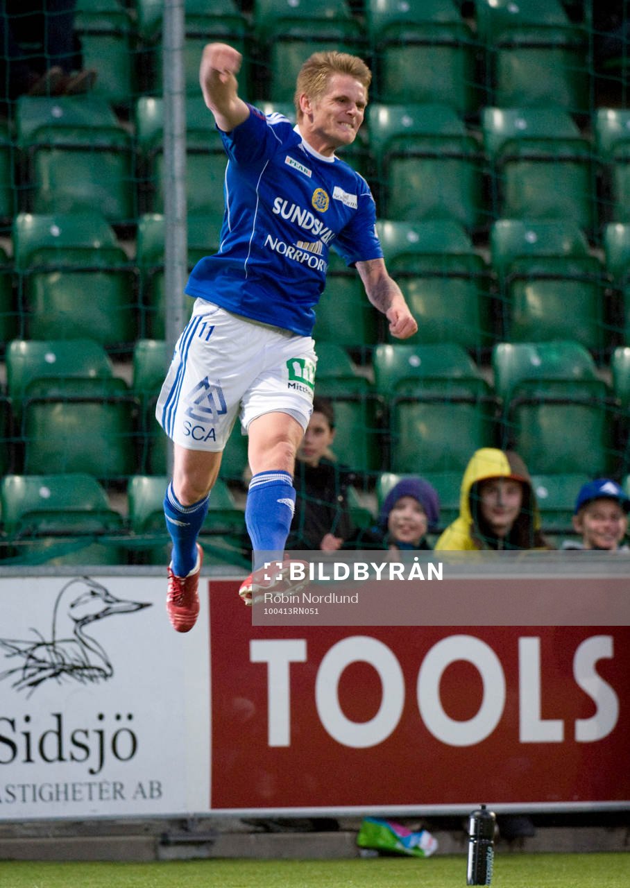 Ari Skulason, Sundsvall, jubel