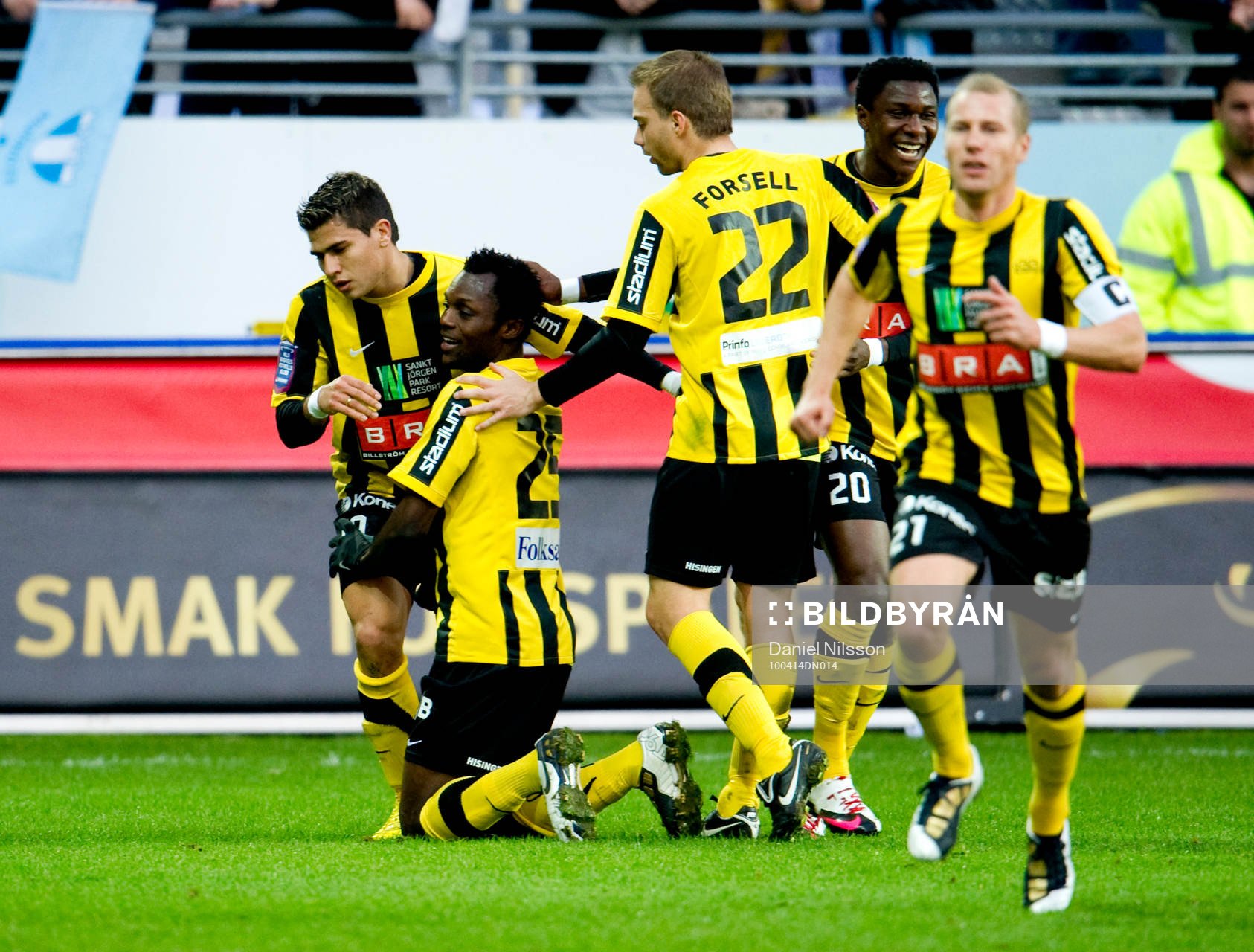 Paulinho, Häcken,  Jubel