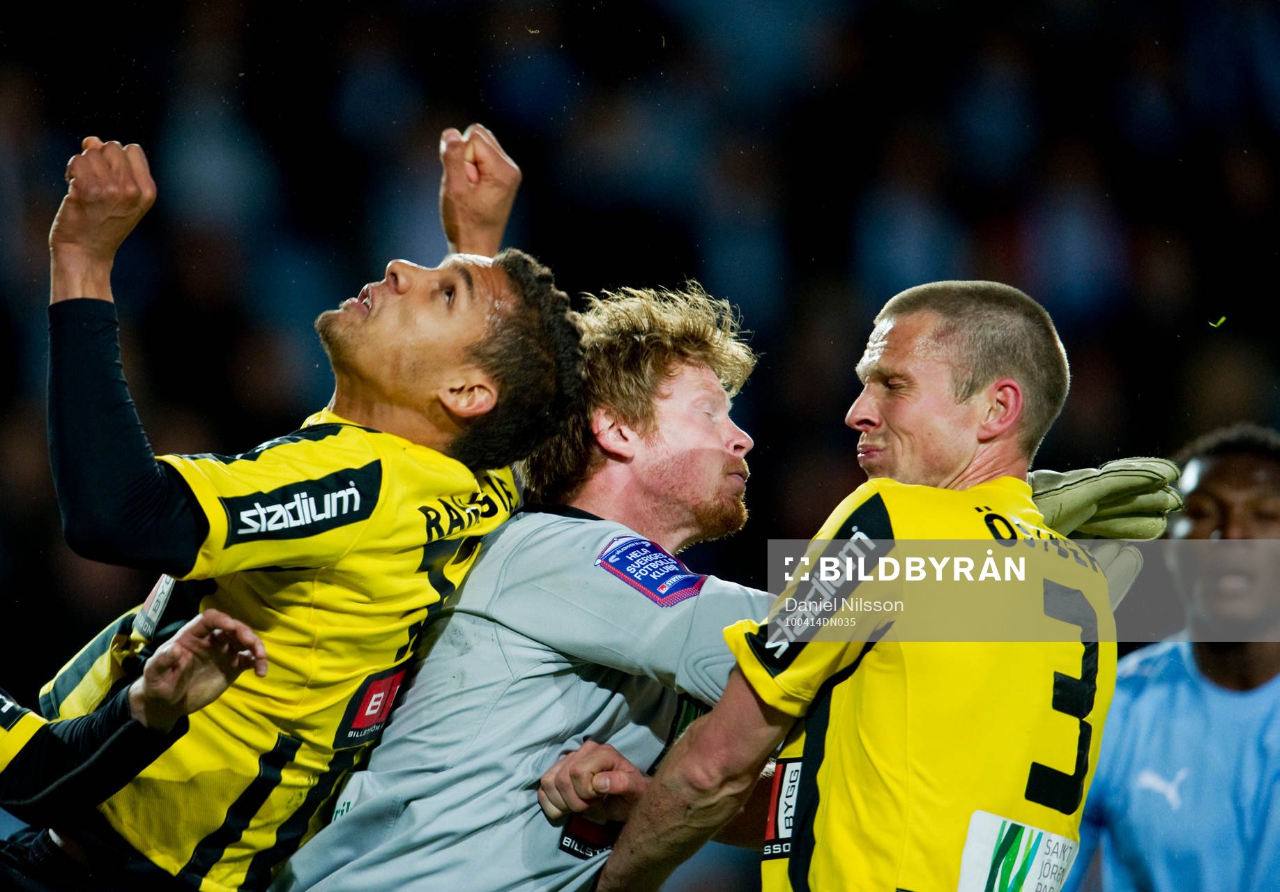 Mathias Ranégie, Christoffer Källqvist och Mattias