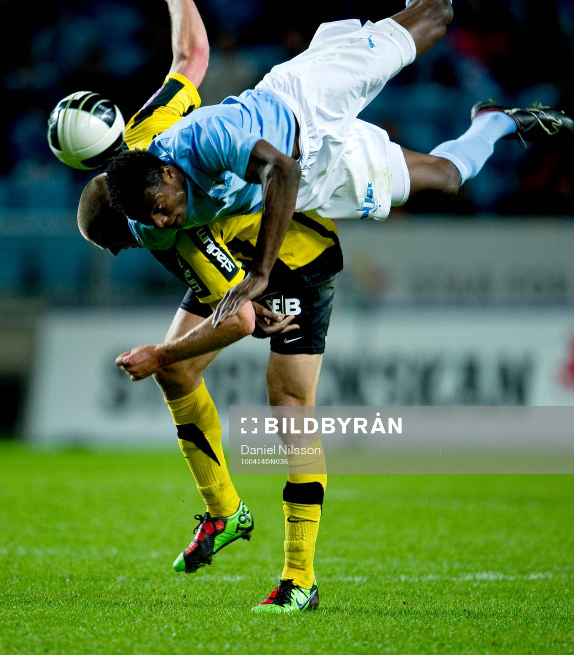 Edward Ofere, Malmö och Mattias Östberg, Häcken