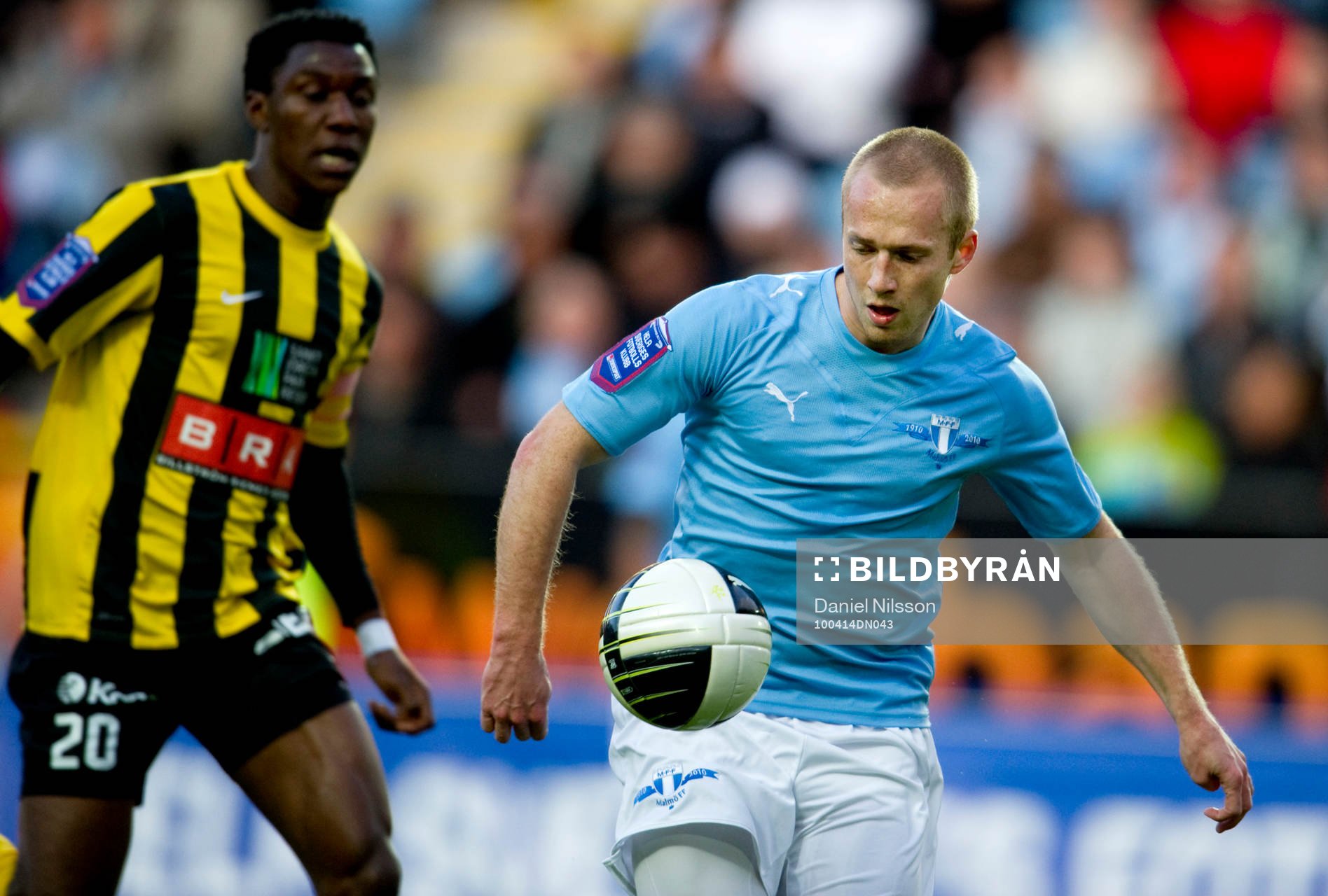Daniel Larsson, Malmö och Dominic Chatto, Häcken