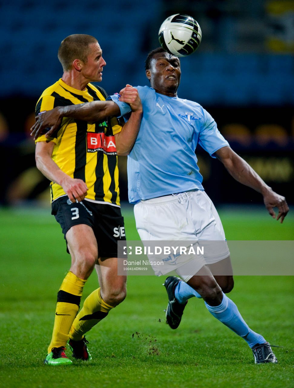 Edward Ofere, Malmö och Mattias Östberg, Häcken