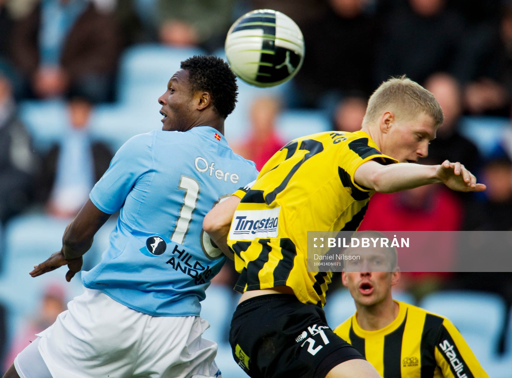 Edward Ofere, Malmö och Tom Söderberg, Häcken