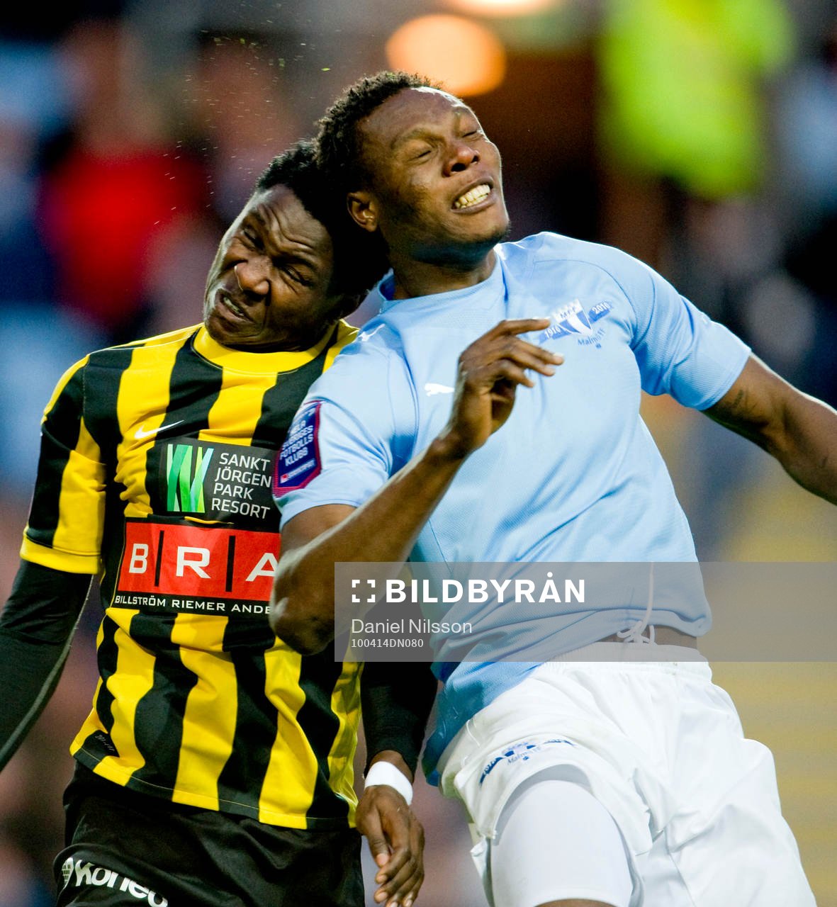 Dominic Chatto, Häcken och Edward Ofere, Malmö