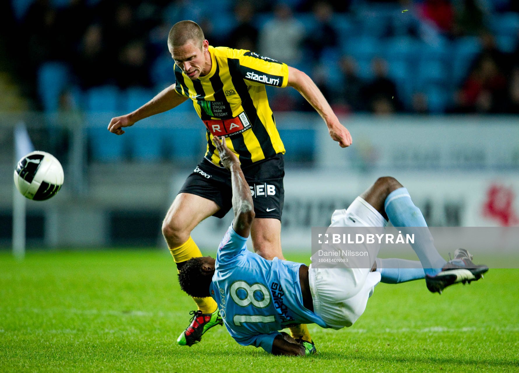 Edward Ofere, Malmö och Mattias Östberg, Häcken