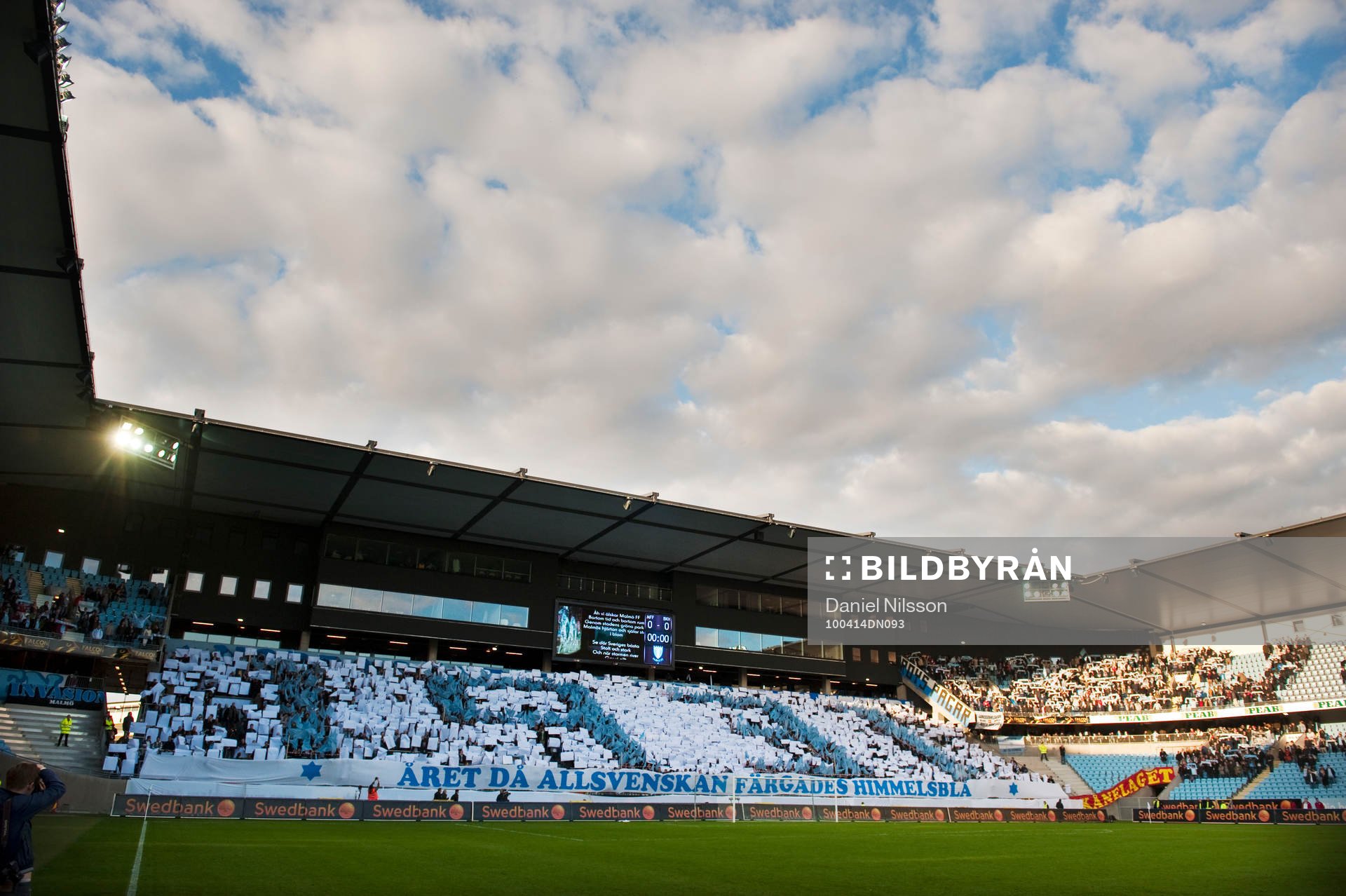 Fotboll, Allsvenskan, Malmö FF, Nya Malmö stadion, tifo,