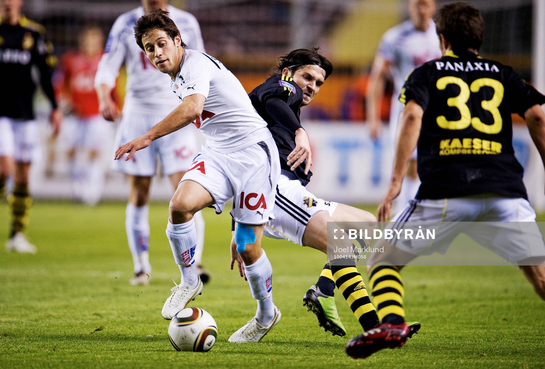 Michael Görlitz, Halmstad och Bojan Djordjic, AIK
