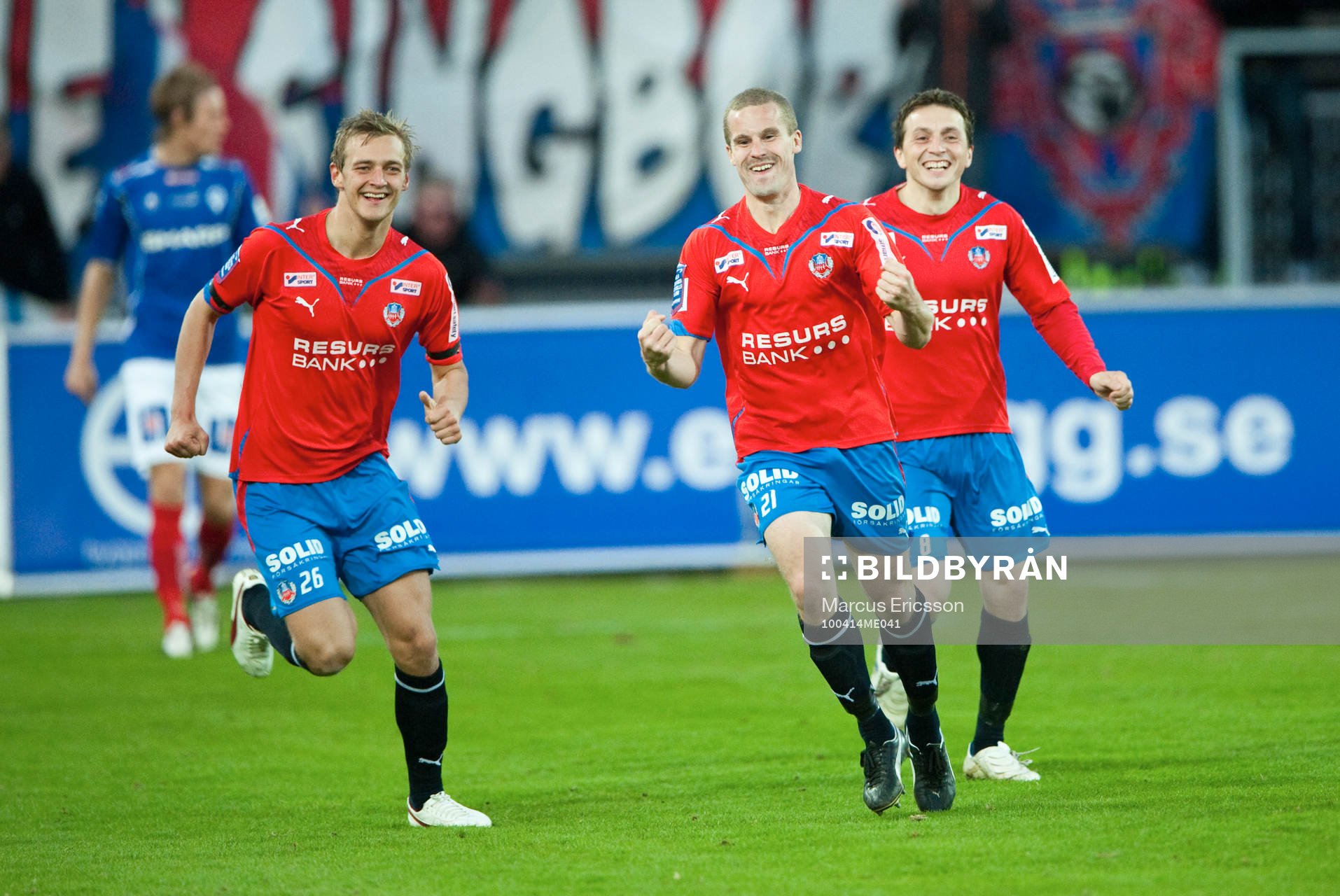 Christoffer Andersson, Helsingborg, jubel