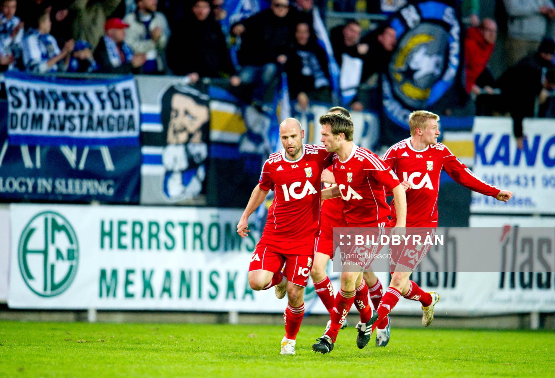 Tomas Olsson och Fredrik Risp, Göteborg, jubel