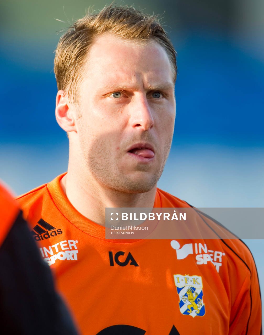 Fotboll, Allsvenskan, Kim Christensen, målvakt Göteborg
