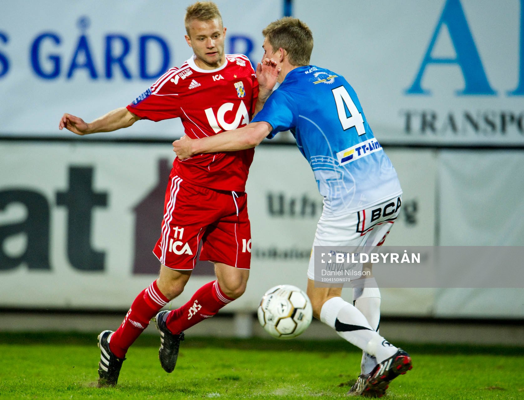 Robin Söder, Göteborg och Peter Abelsson, Trelleborg