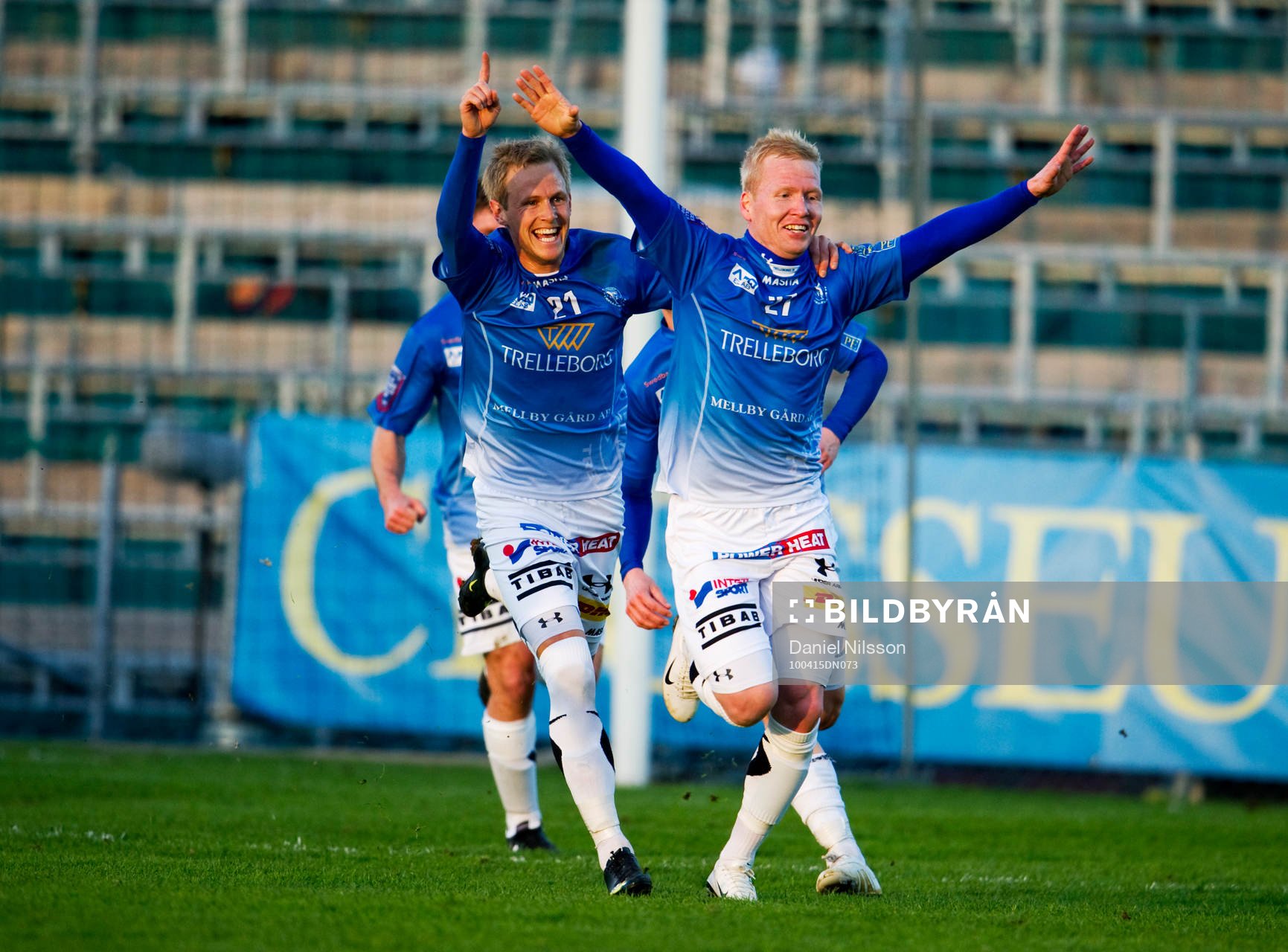 Mattias Adelstam, Trelleborg, jubel
