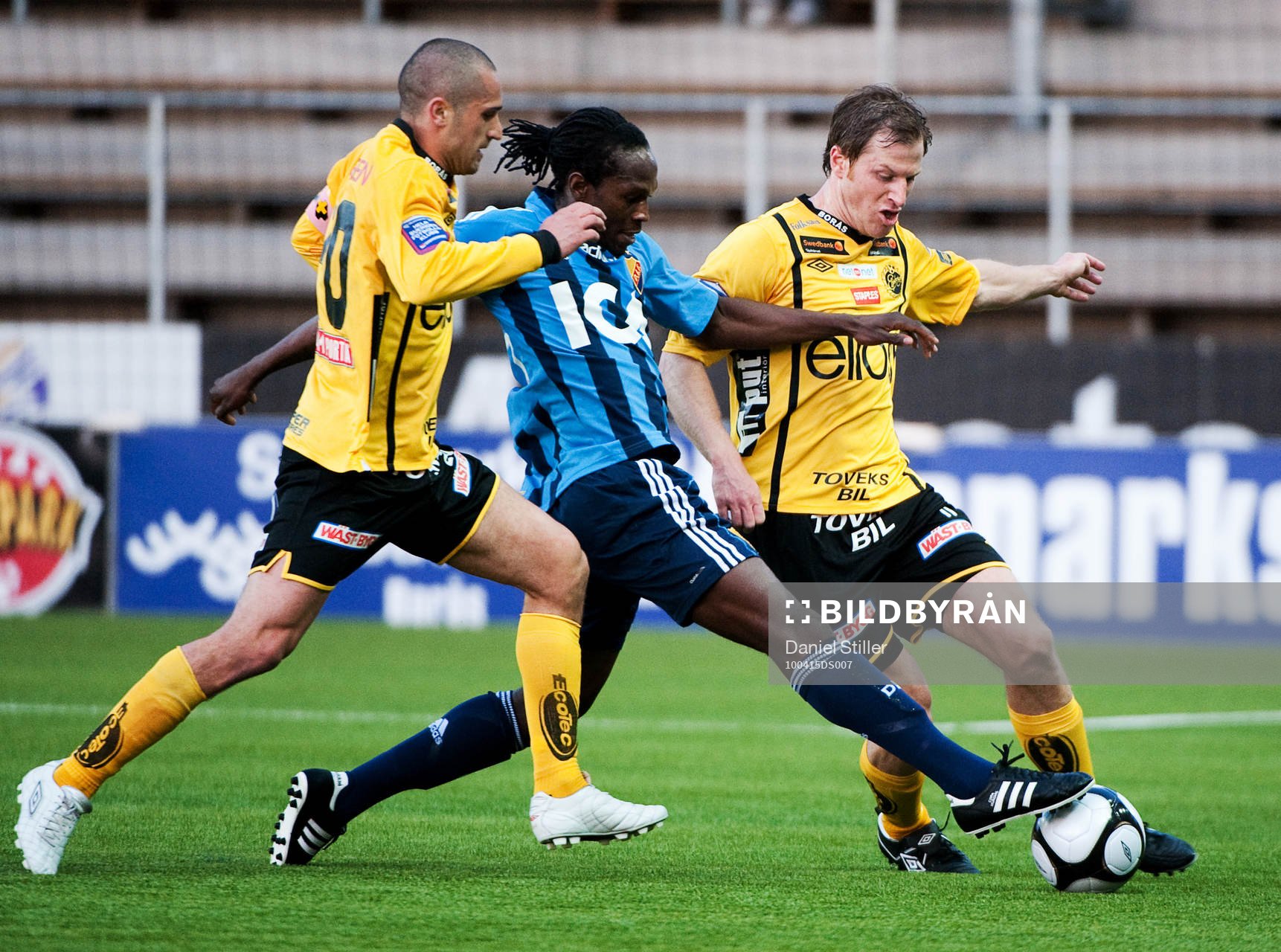 Emir Bajrami, Daniel Mobaeck, Elfsborg. Kebba Ceesay,