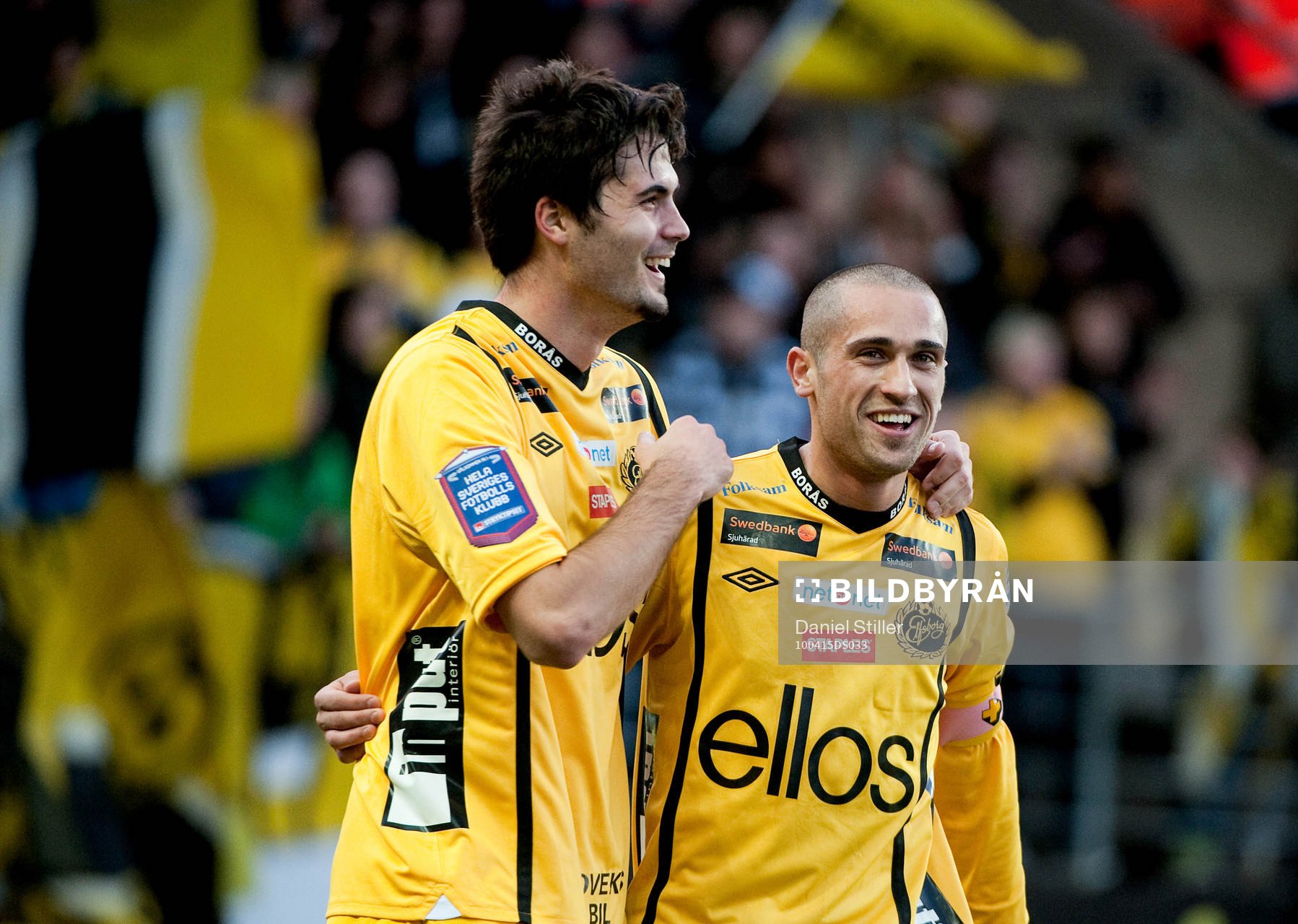 Denni Avdic, Elfsborg, Jubel. Emir Bajrami