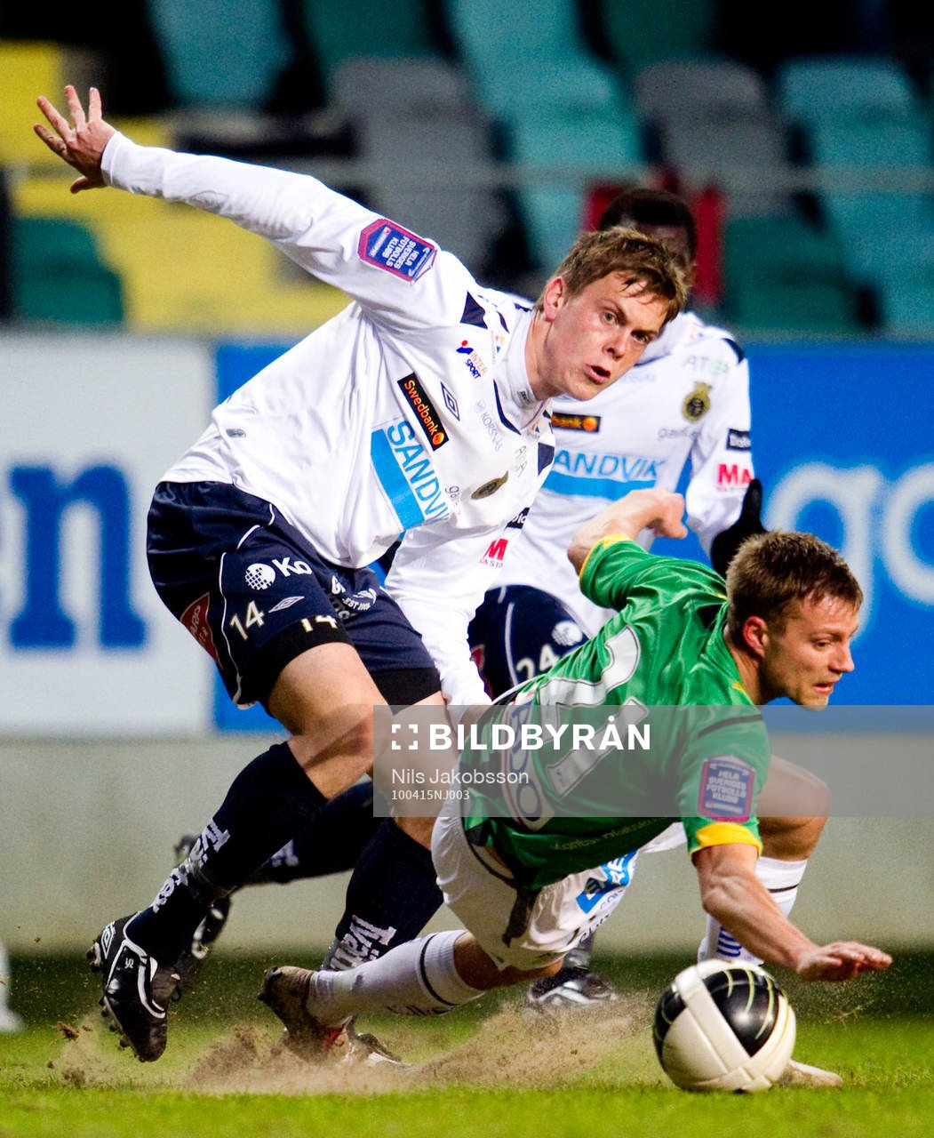 Jens Portin, Gefle, Joel Johansson, GAIS