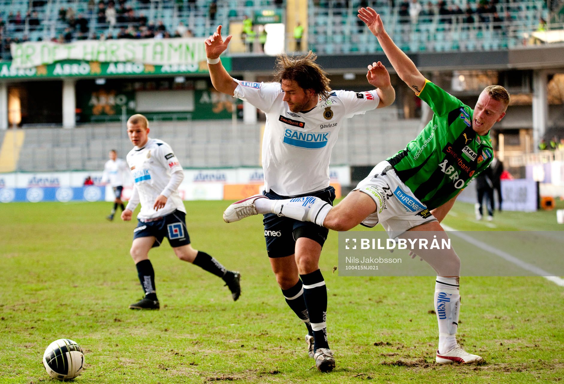 Jonatan Berg, Gefle, Björn Andersson, GAIS