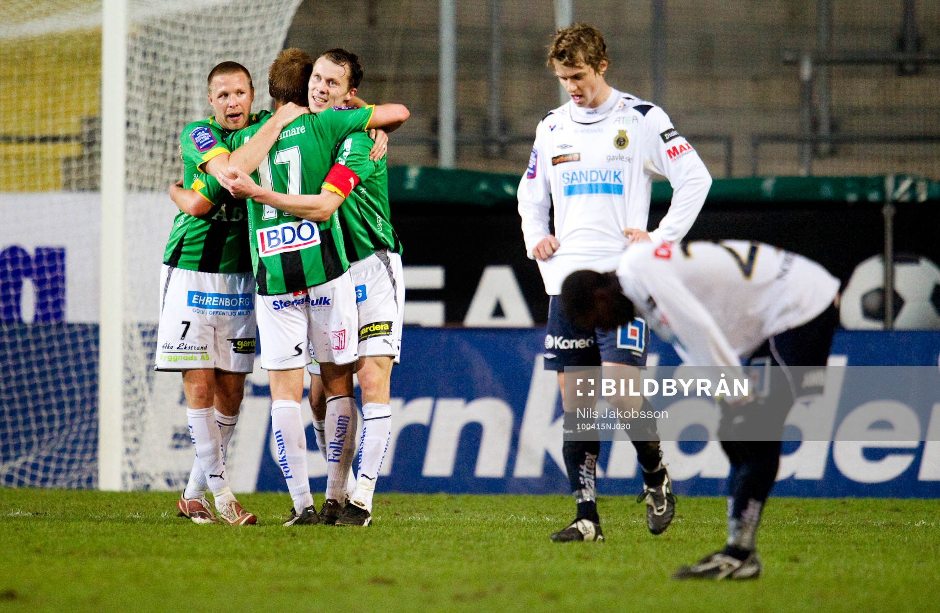 Jonas Lundén, Johan Mårtensson, Fredrik Lundgren, GAIS