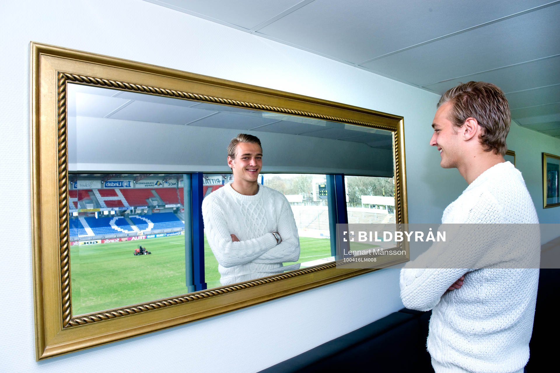 Fotboll, presskonferens
