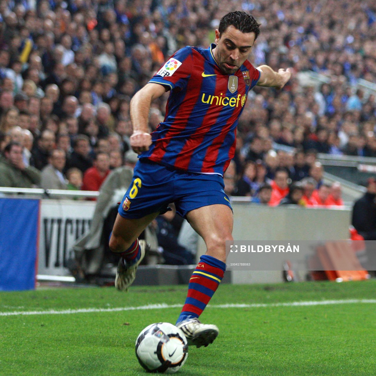  Xavi, Barcelona.