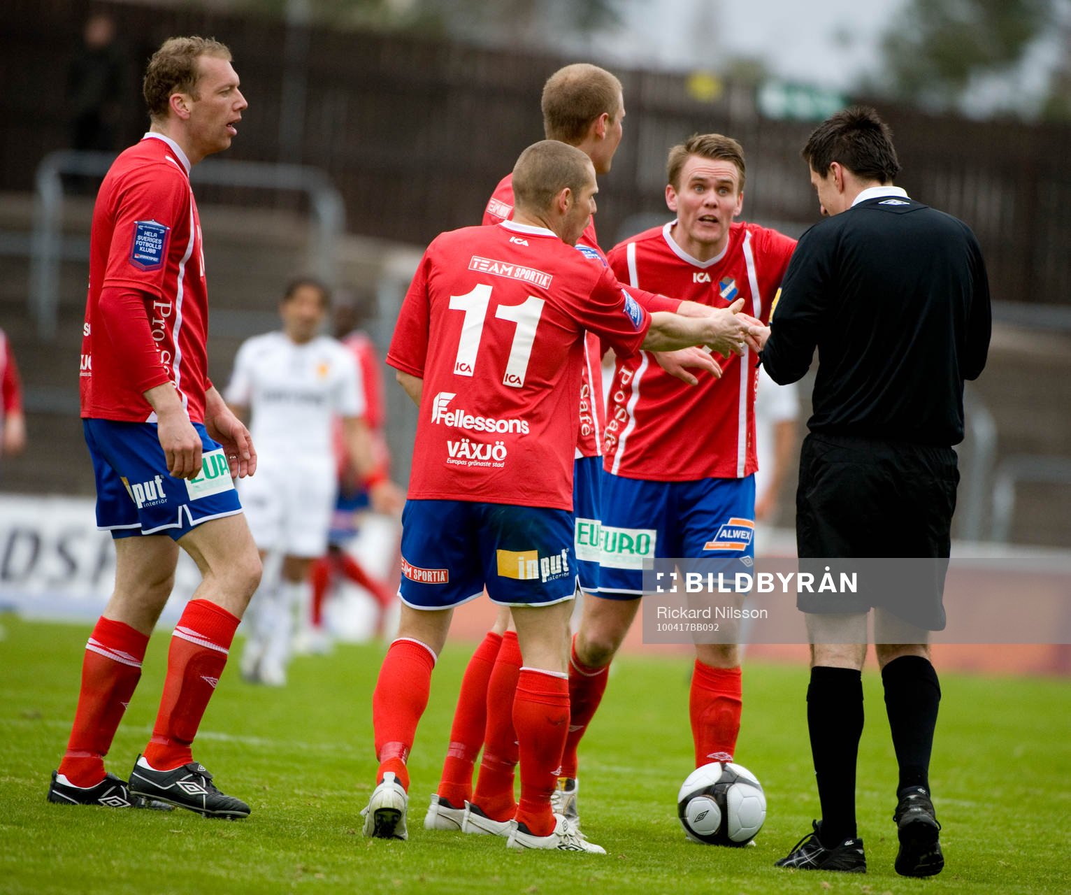 Fredrik Bild, David Thor Vidarsson, Mario Vasilj och Daniel