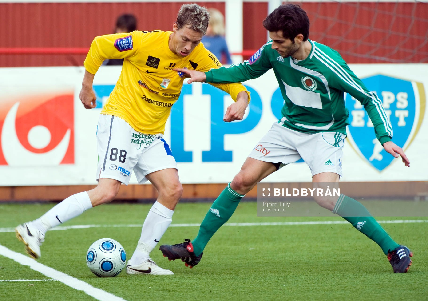 Daniel Alexandersson, Falkenberg och Eldin Kozica, Väsby