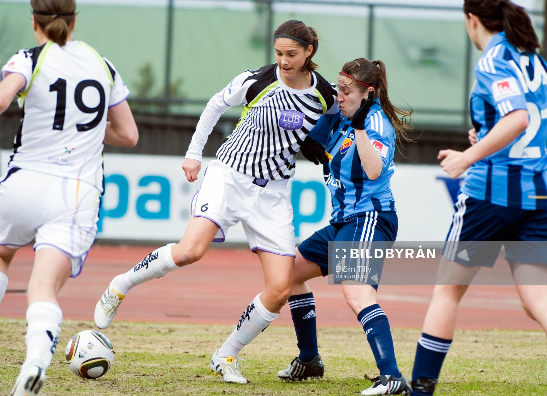 Kathryn Gill, Malmö och Natalia Rickne, Djurgården