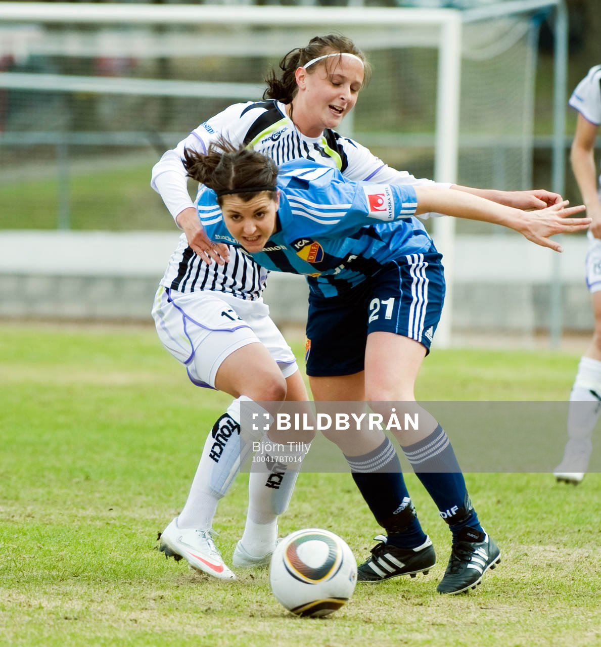Josefine Alfsson, Malmö och Rebecca Johnson, Djurgården