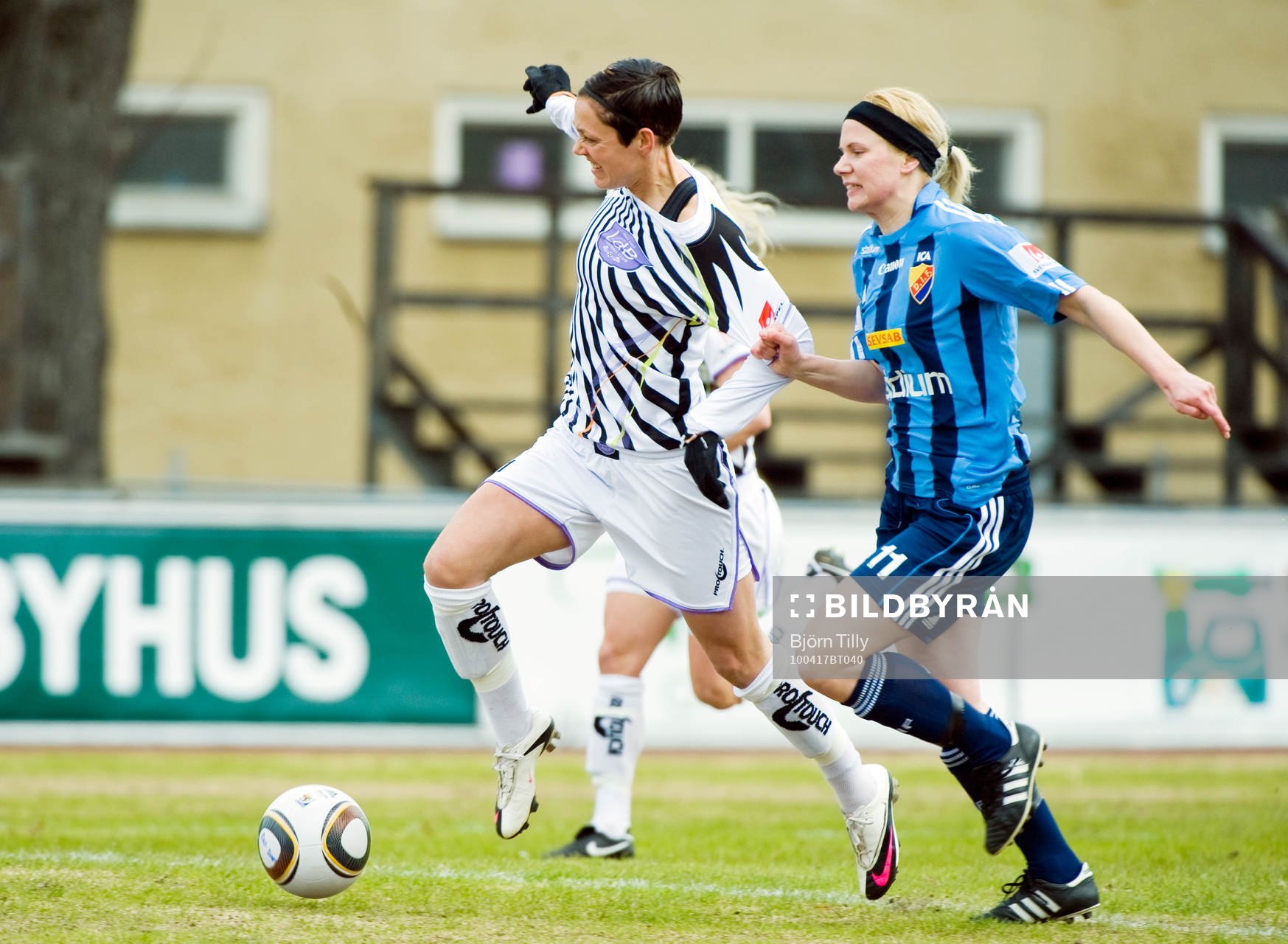 Therese Sjögran, Malmö och Alexandra Höglund, Djurgården