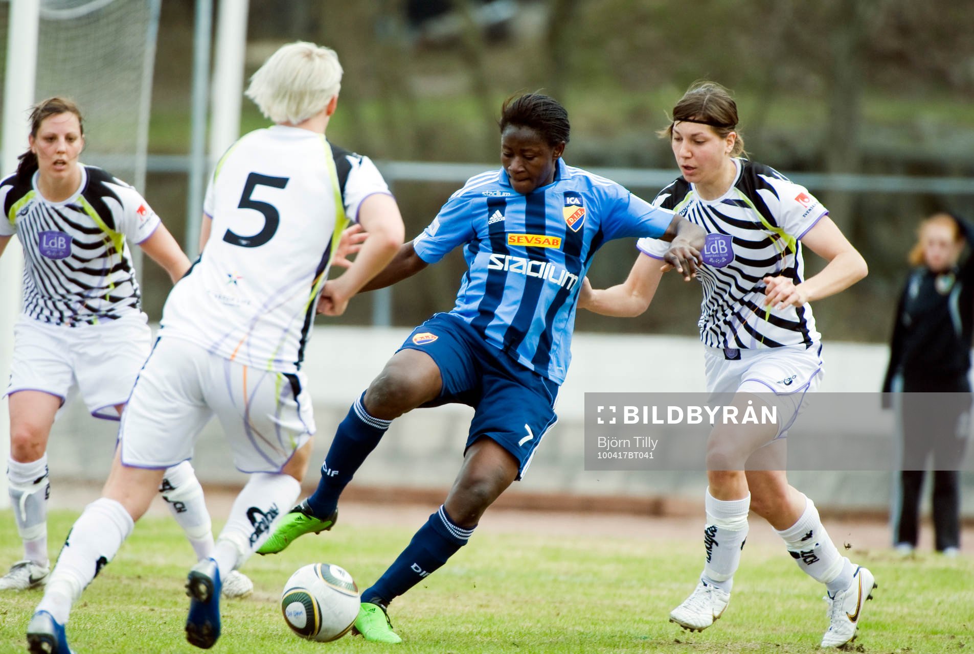 Sarah Michel, Djurgården och Linda Forsberg, Malmö