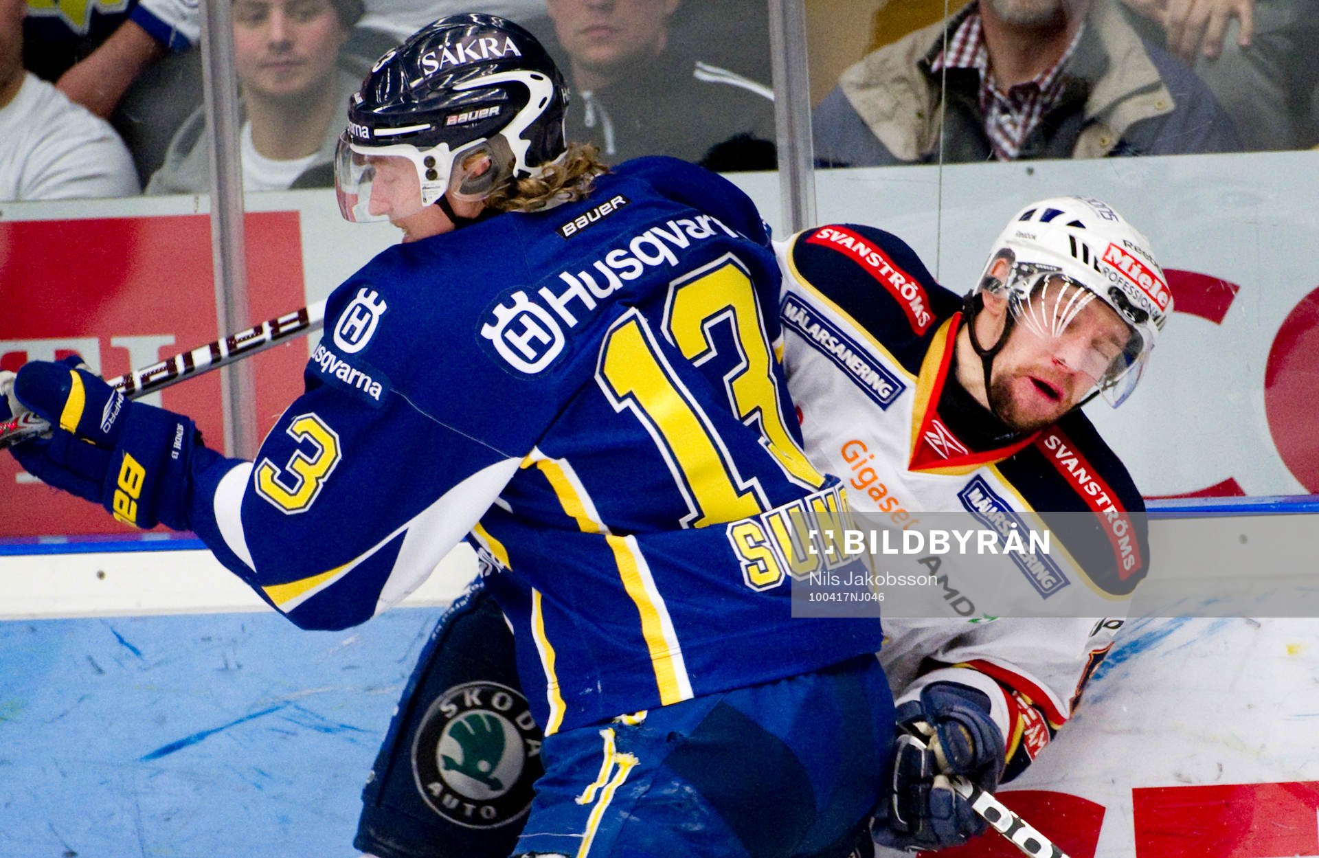 Oscar Sundh, HV71, Alexander Deilert, Djurgården, tackling