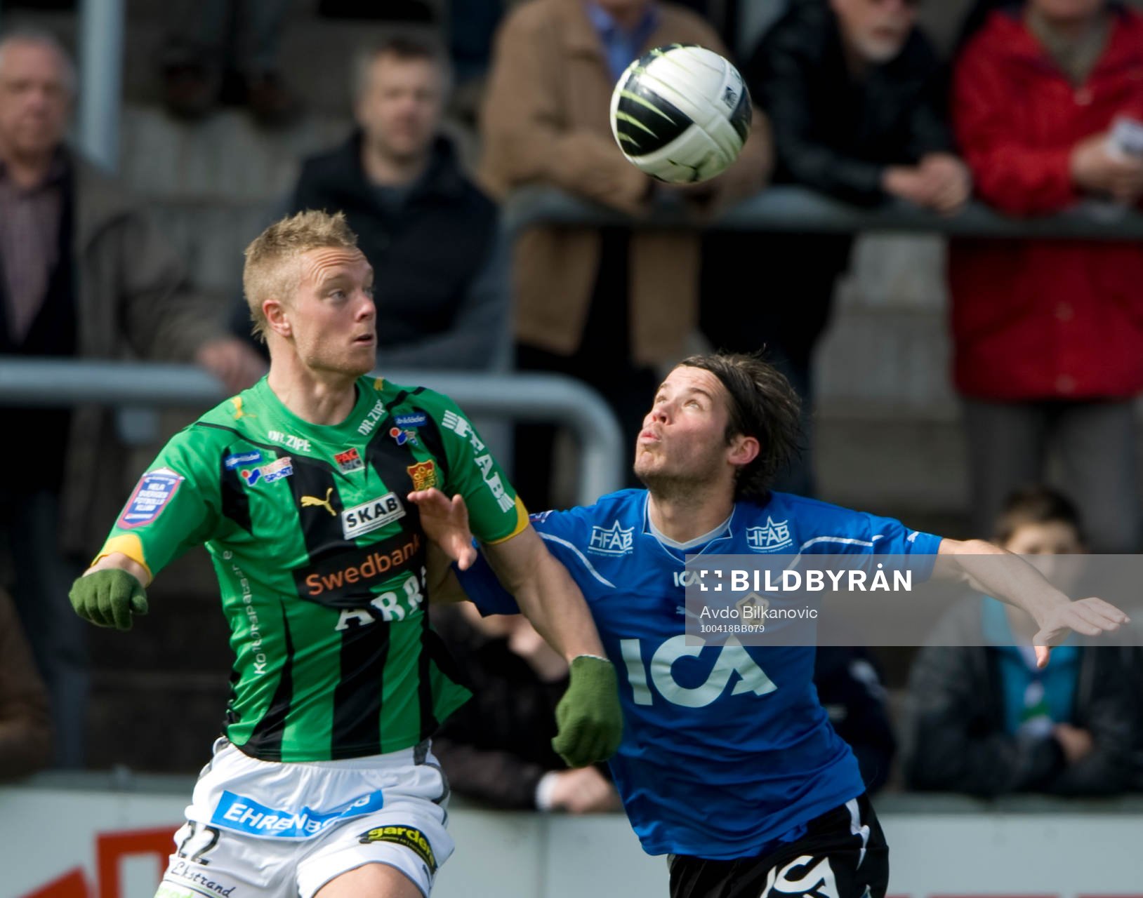 Emil Salomonsson, Halmstad, Björn Andersson, GAIS