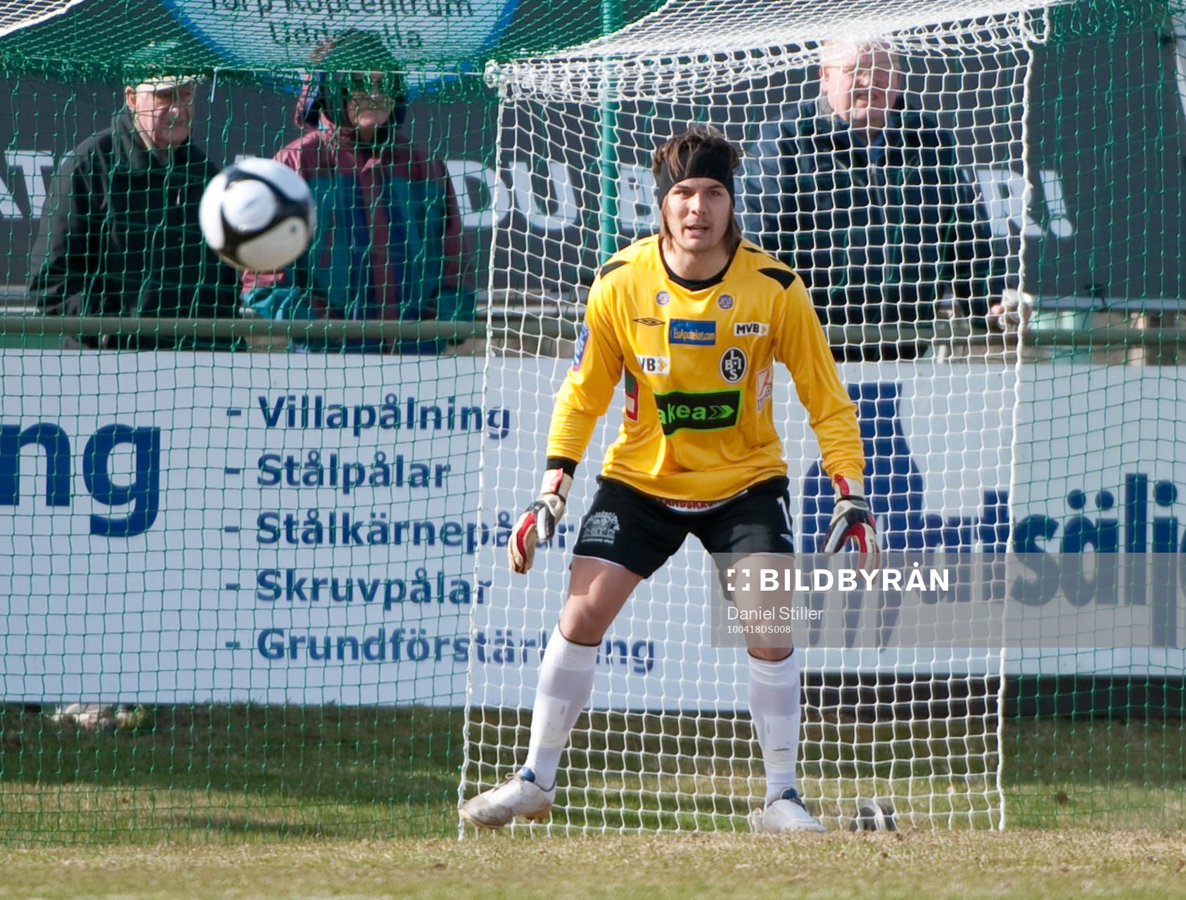 Peter Karlsson, målvakt Landskrona